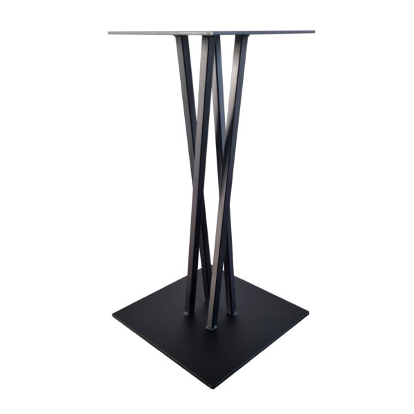 Pied de table pour restaurant en acier