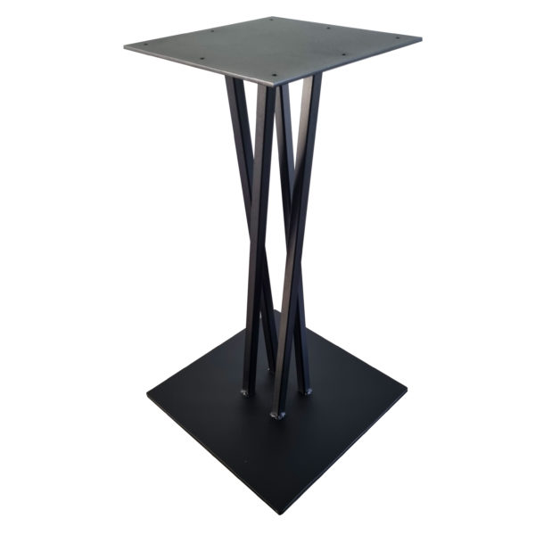 Pied de table pour restaurant en acier