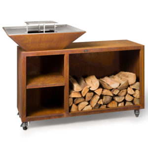 Brasero Le Méga Pégase - Corten