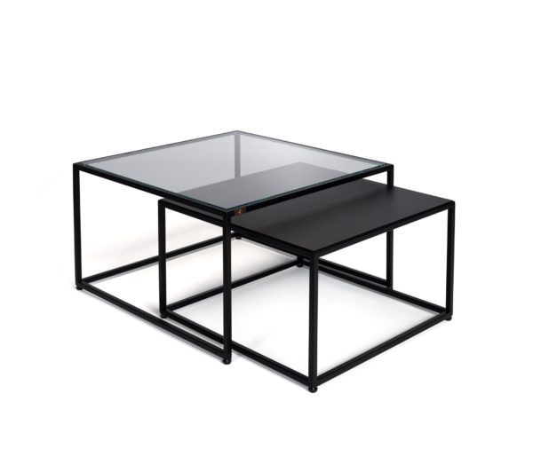 Table basse Gigogne en verre