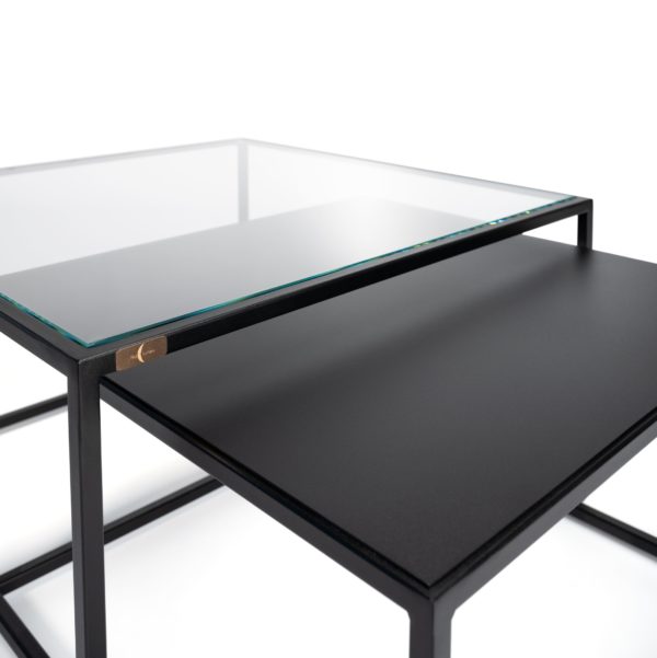 Table basse Gigogne en verre – Image 3