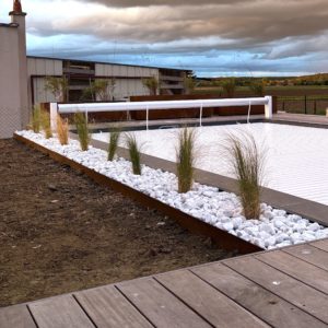Bordure en acier corten - 200cm