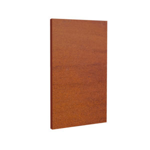 Panneau / brise-vue en acier corten - sur mesure