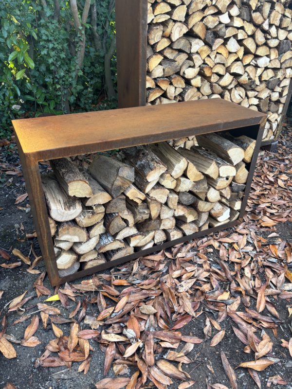 Range Bûches extérieur en corten – Image 6