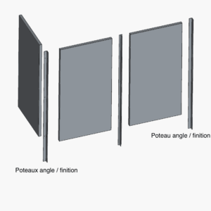 Poteaux d'angle