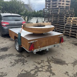 Remorque brasero - La lunaire