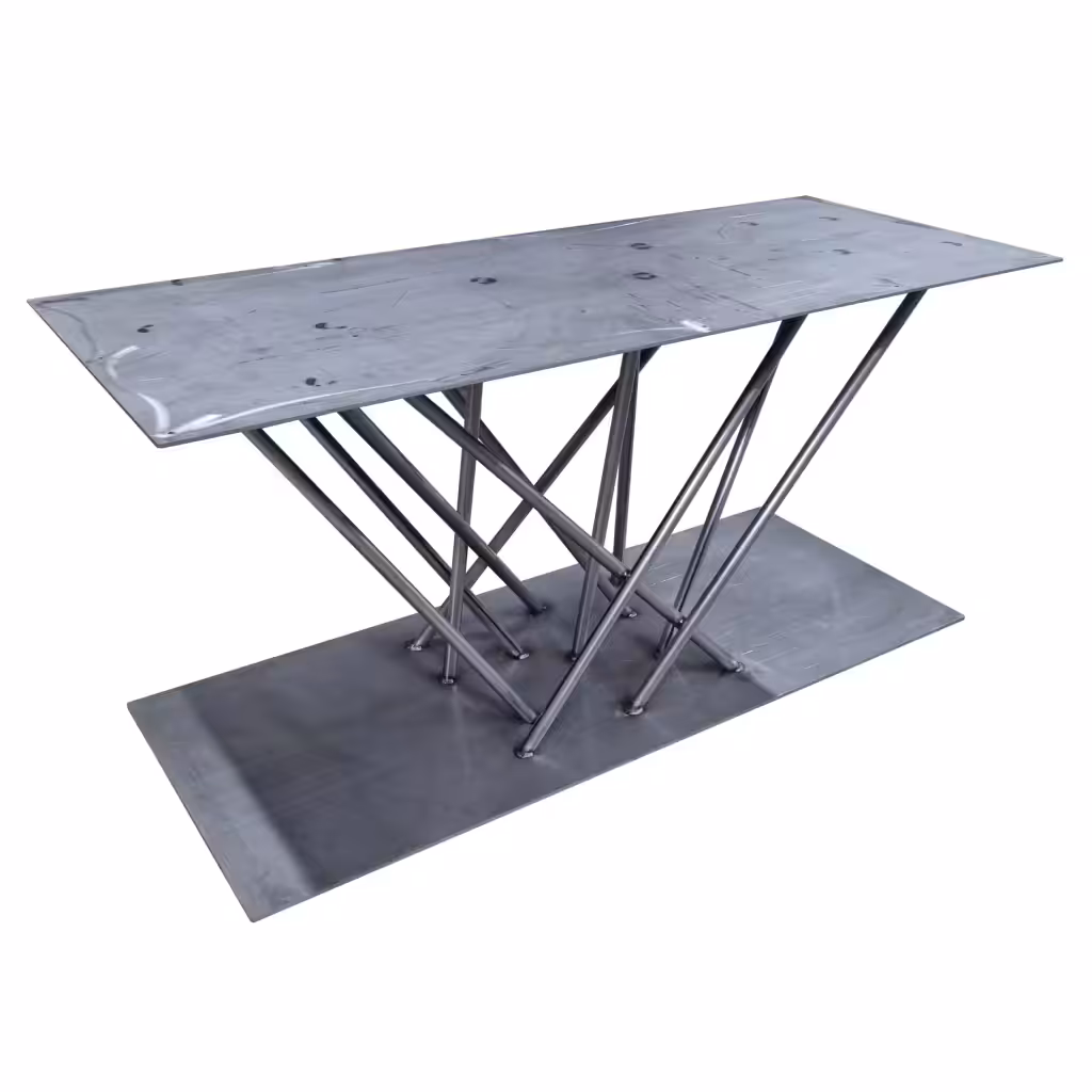 pied central "le trône de fer" pour table de repas