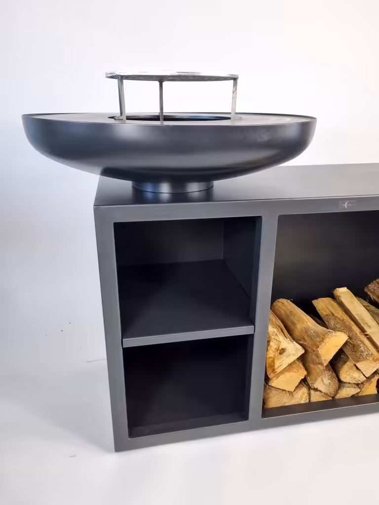 brasero le méga lunaire noir