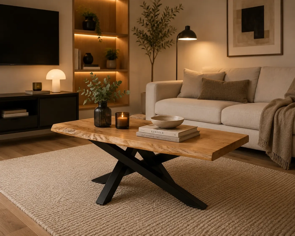 pied mikado pour table basse