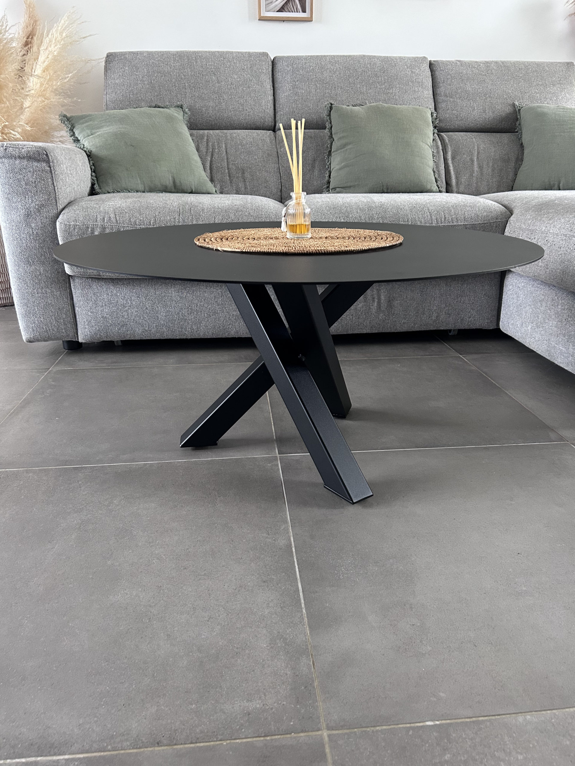 proxima table basse en acier