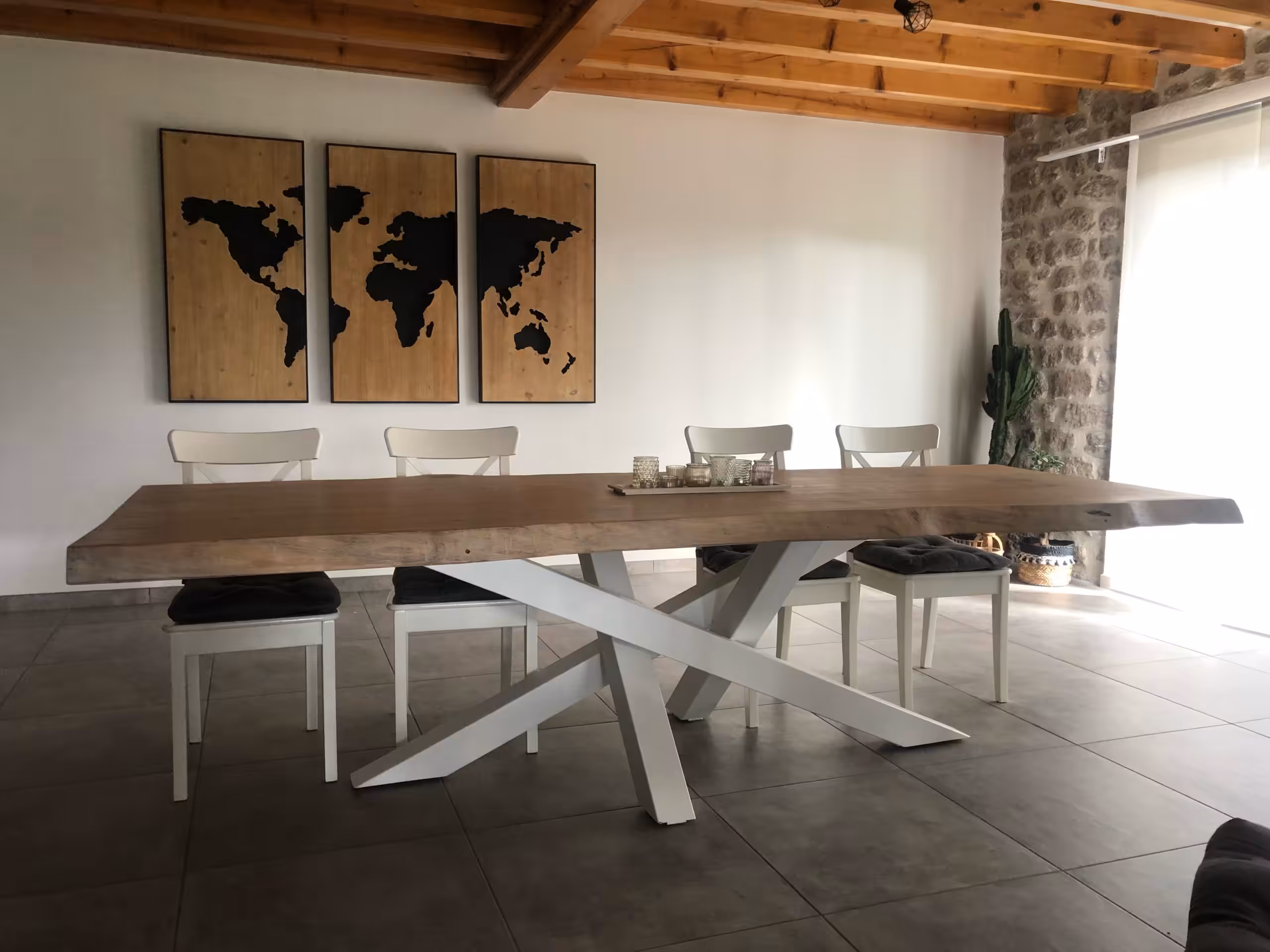mikado pied pour table de repas