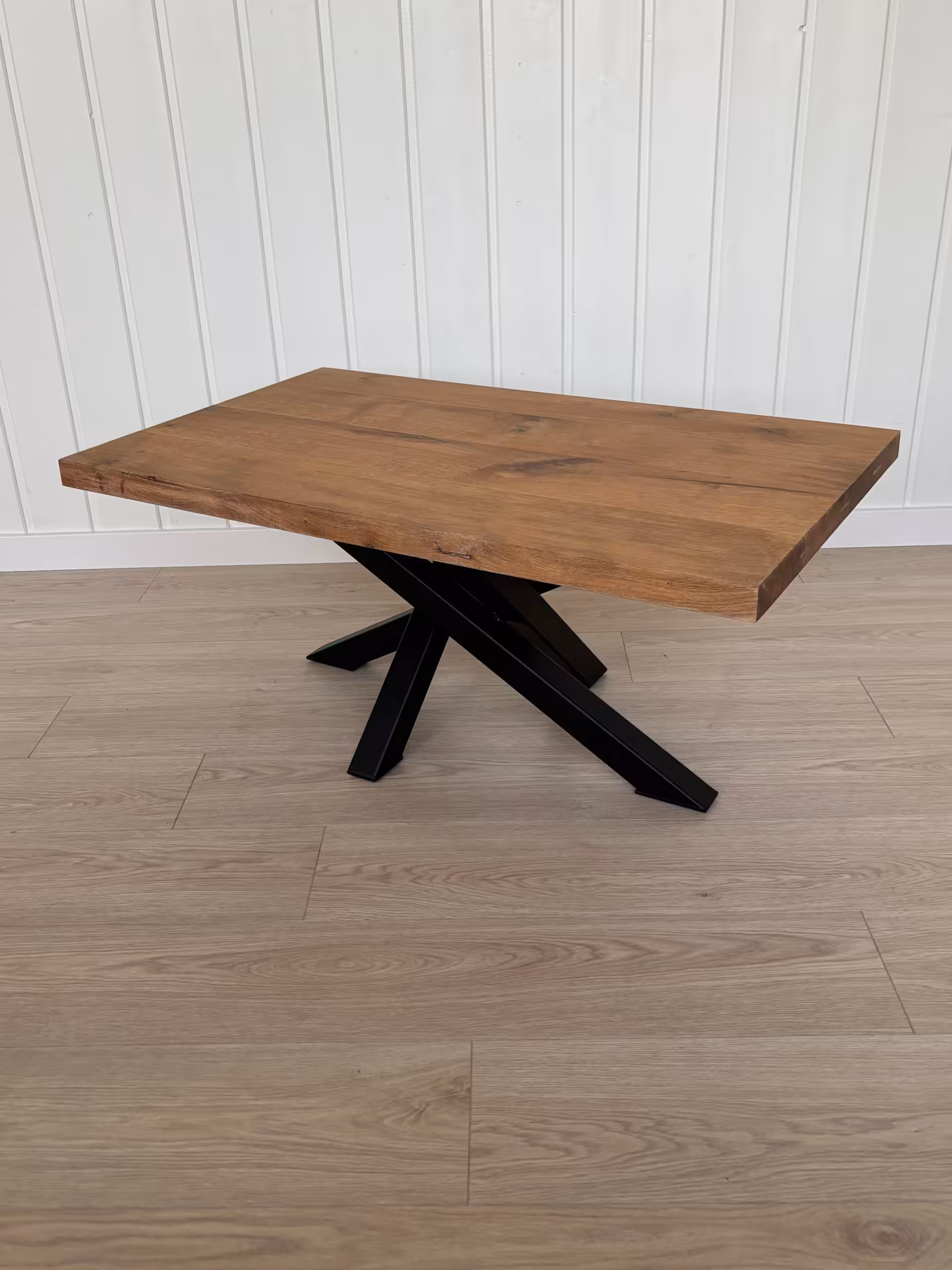sessile table basse en chĂȘne sur mesure