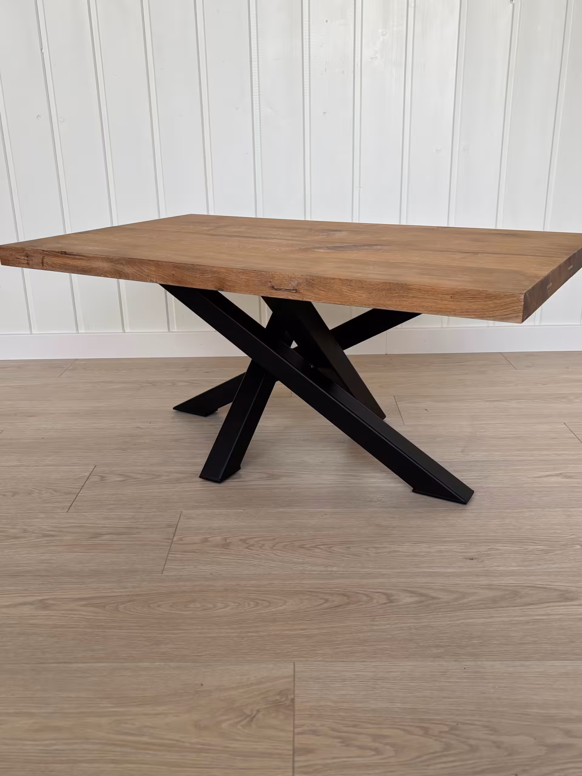 sessile table basse en chĂȘne sur mesure
