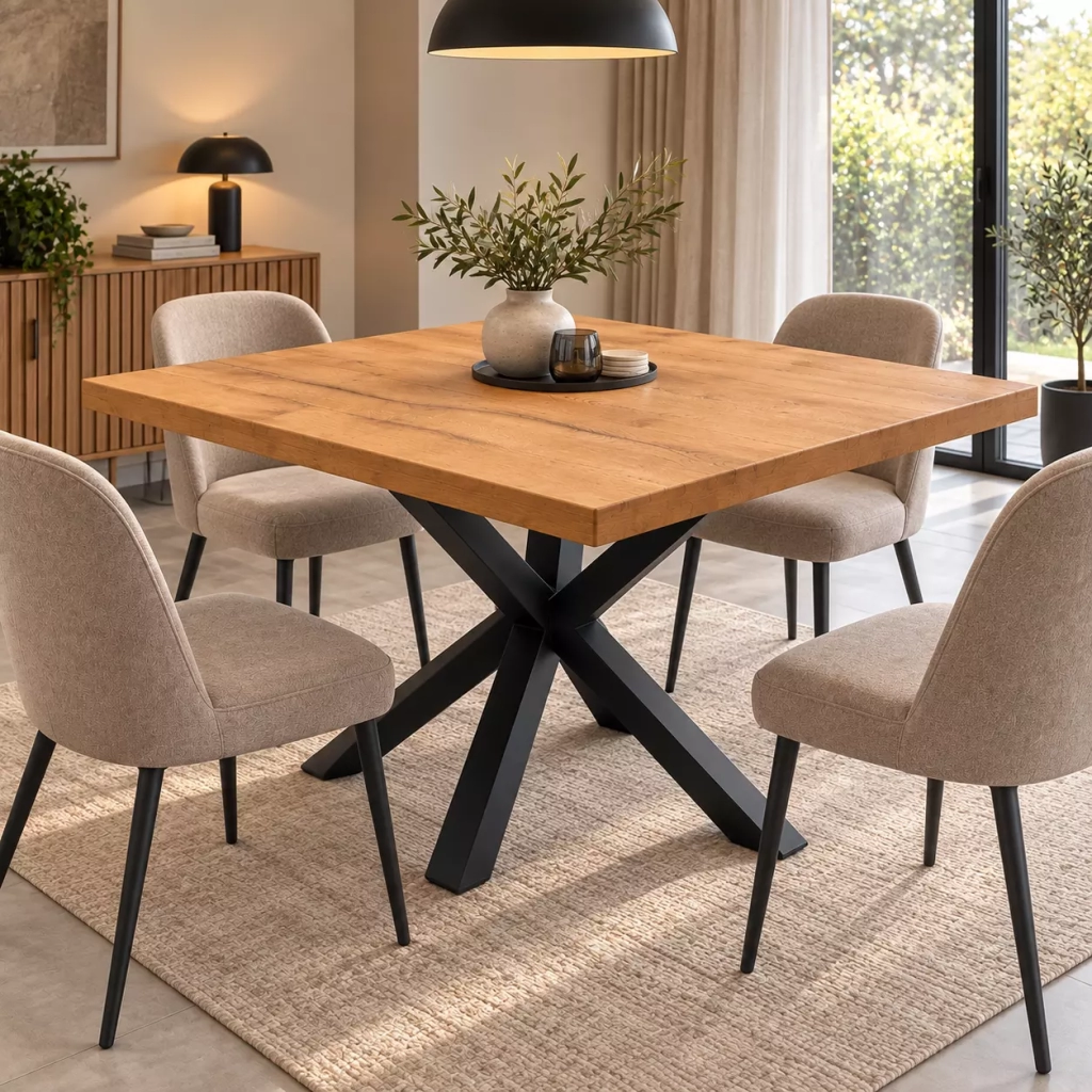 spider pied pour table de repas ronde ou carré
