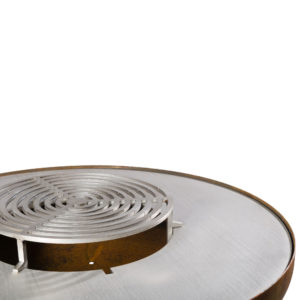 Brasero L'Auva - Corten