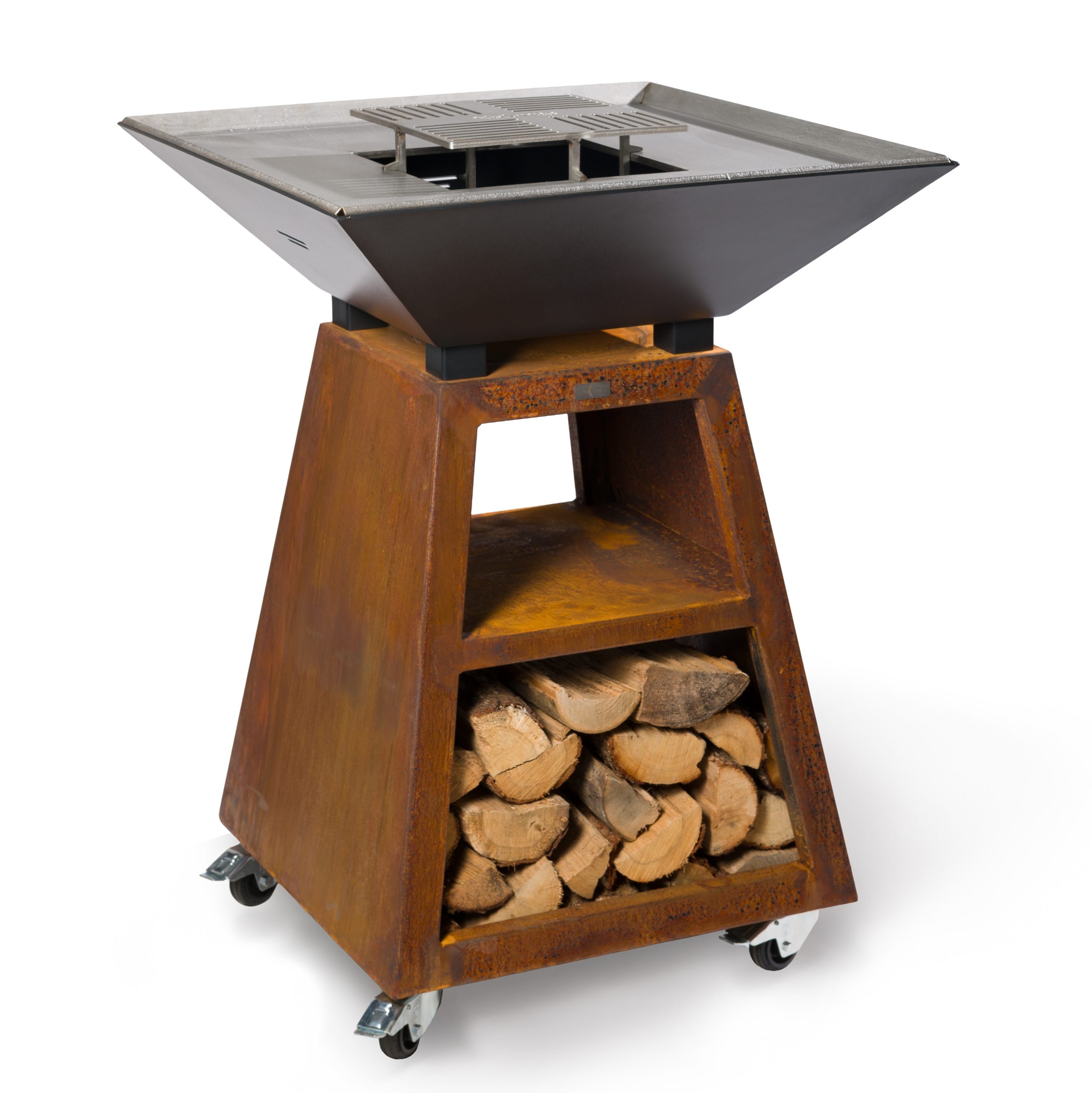 Brasero Le Canopé - Corten et Noir – Image 3