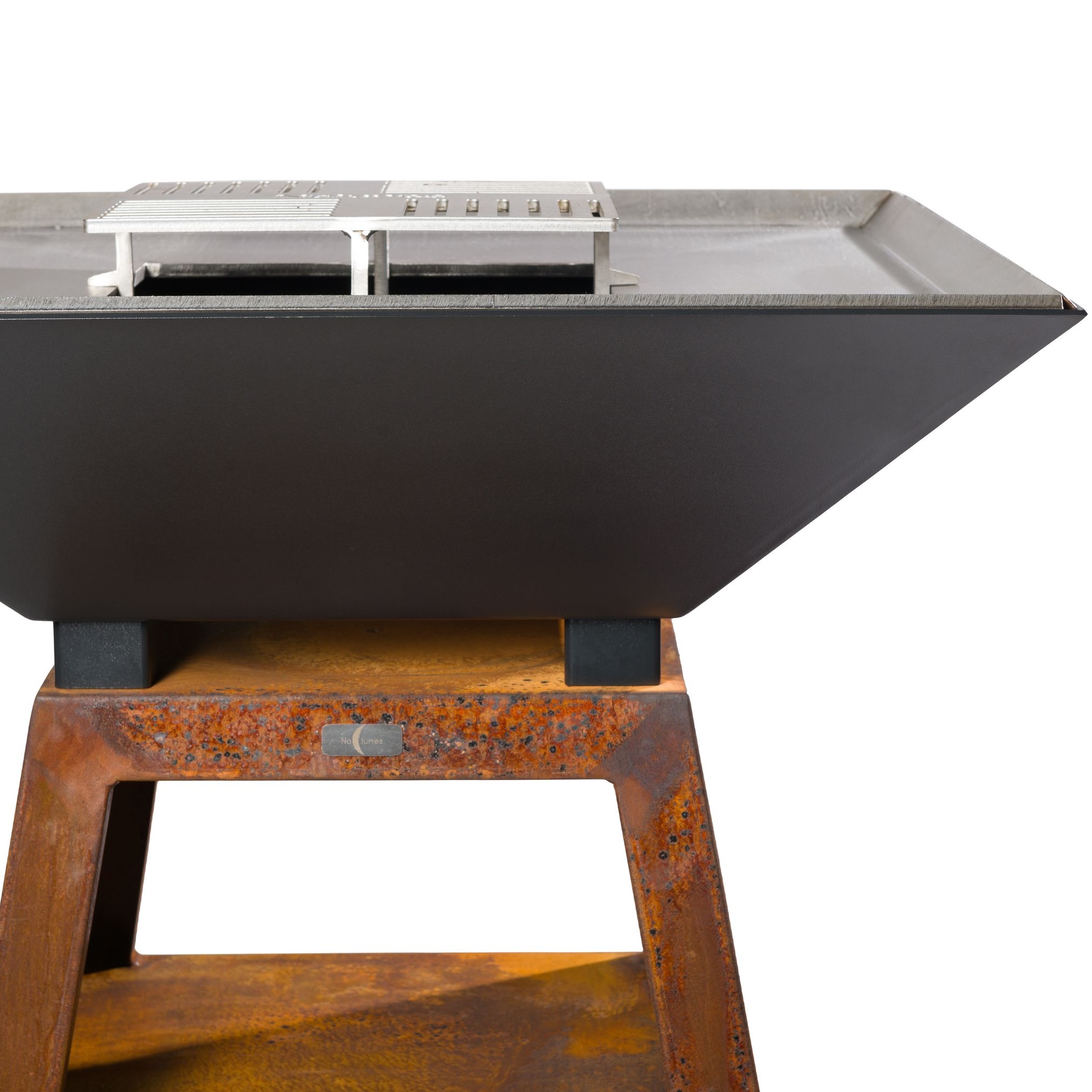 Brasero Le Canopé - Corten et Noir – Image 4