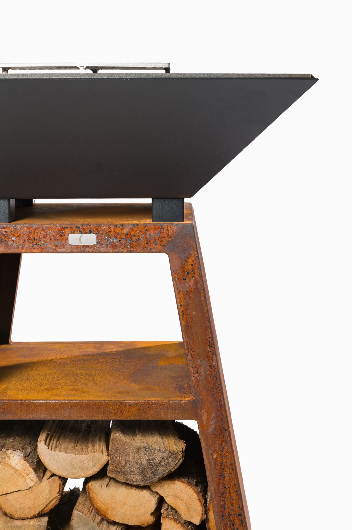 Brasero Le Canopé - Corten et Noir – Image 5