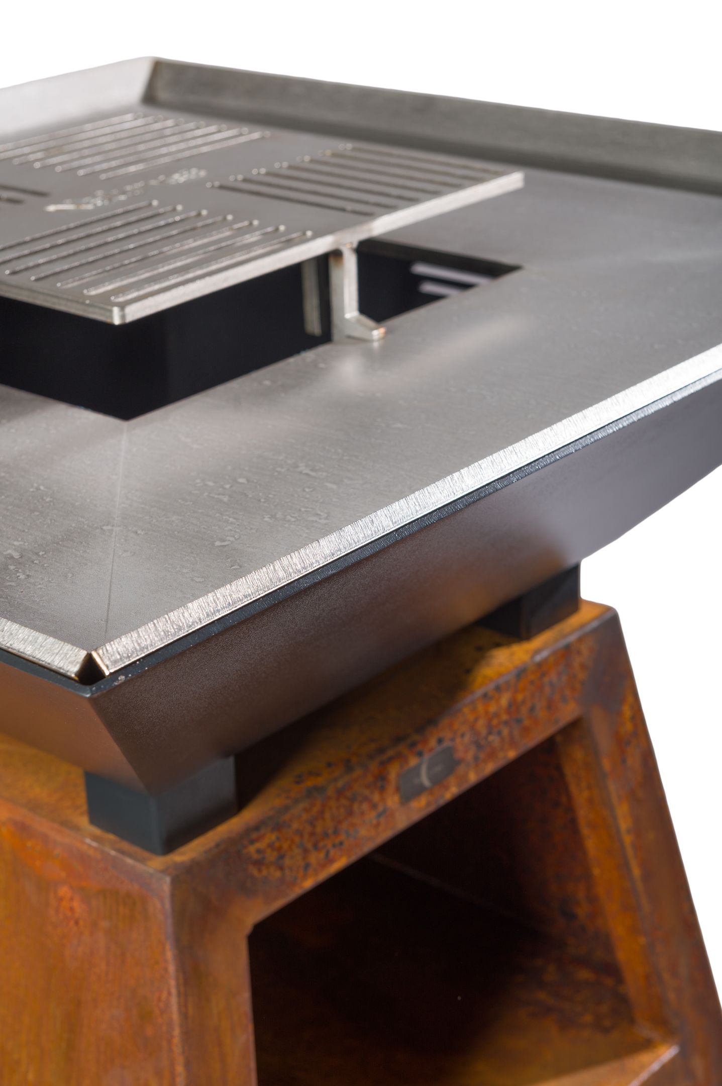 Brasero Le Canopé - Corten et Noir – Image 9