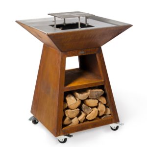 Brasero Le Canopé - Corten