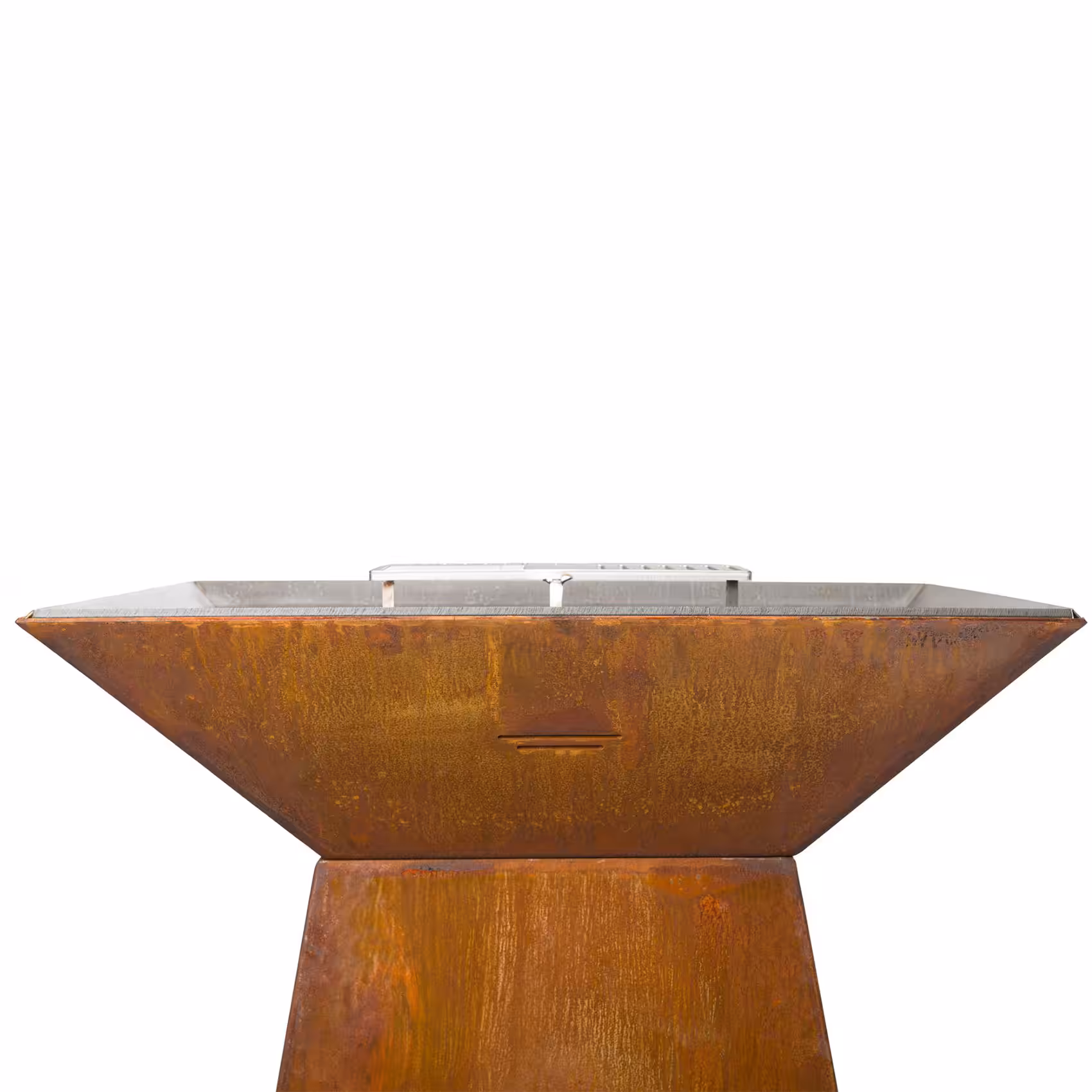 brasero le canopé corten